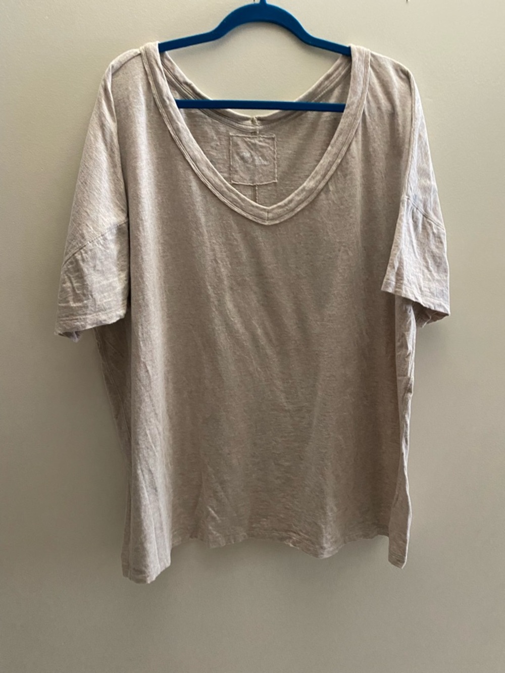 Aerie oversized v neck boyfriend tee